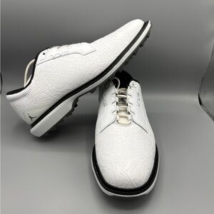 Nike Air Jordan ADG 5 Low Golf White Black Shoes FQ7874-102 Size 8.5 Rare New